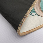 Otter Waving  Versatile Bath Mat