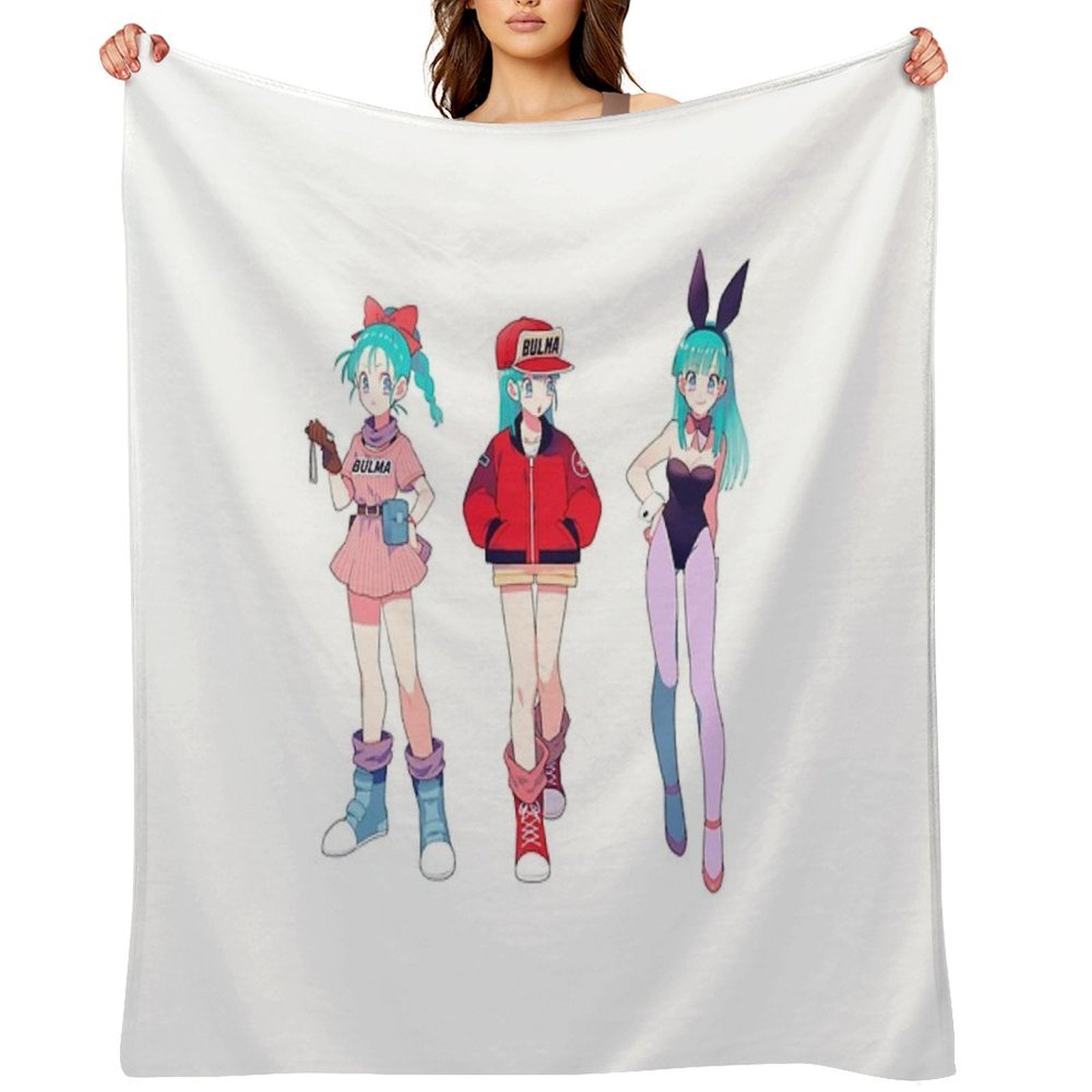 Bulma Girls Eco-conscious Throw Blanket
