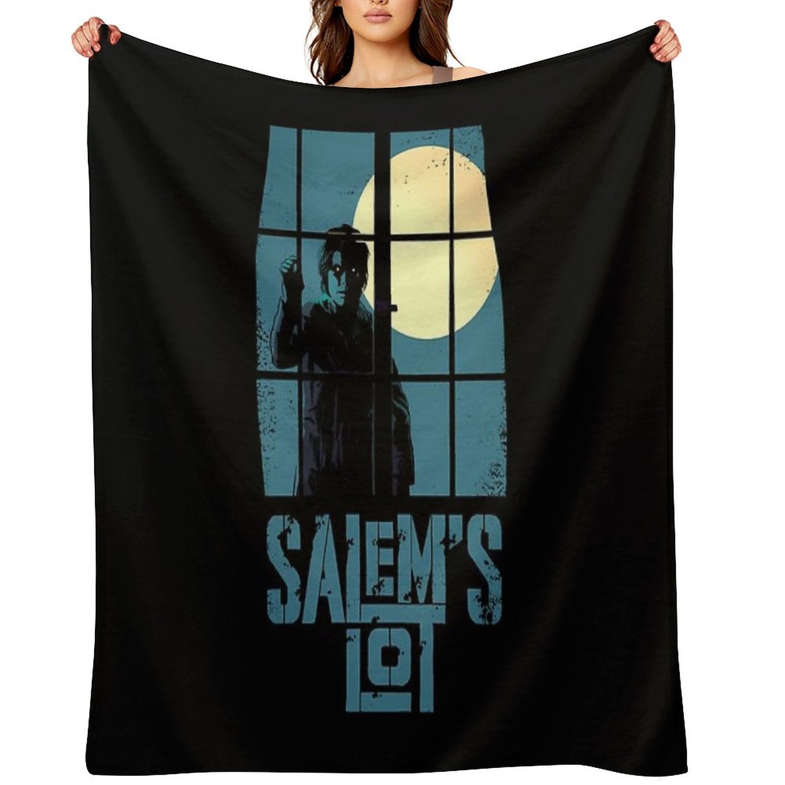Salems Lot - Stephen King Sustainable Throw Blanket
