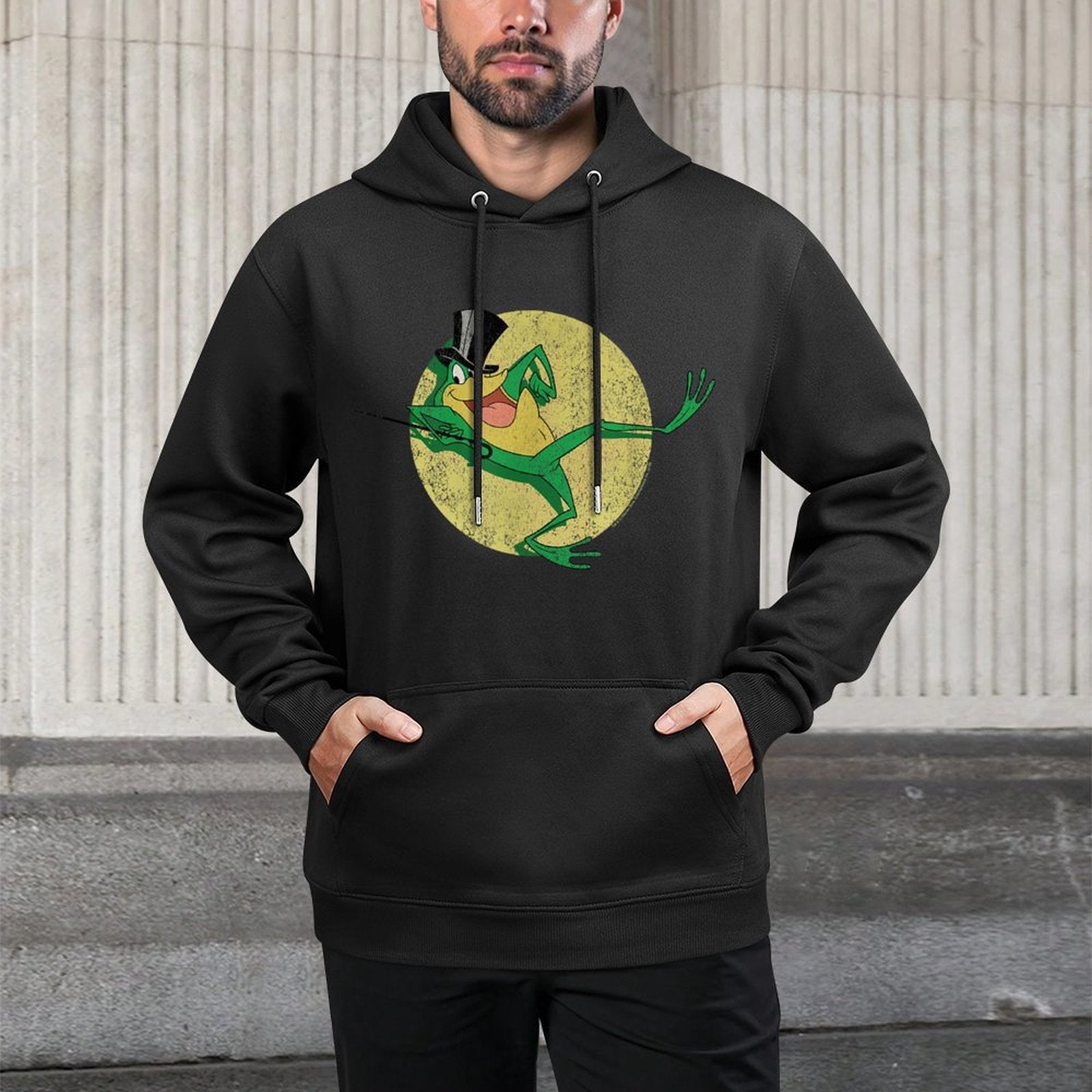 Looney Tunes Michigan J. Frog Hello My Baby Medium-Weight Fabric Hoodie