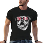 Mens Womens Kids GA Georgia Dog Sport Lovers Comfortable T-Shirt