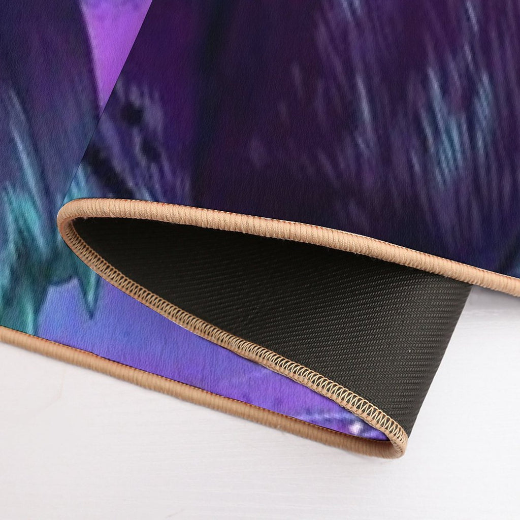 Neon Tiger Painting Durable Bath Mat