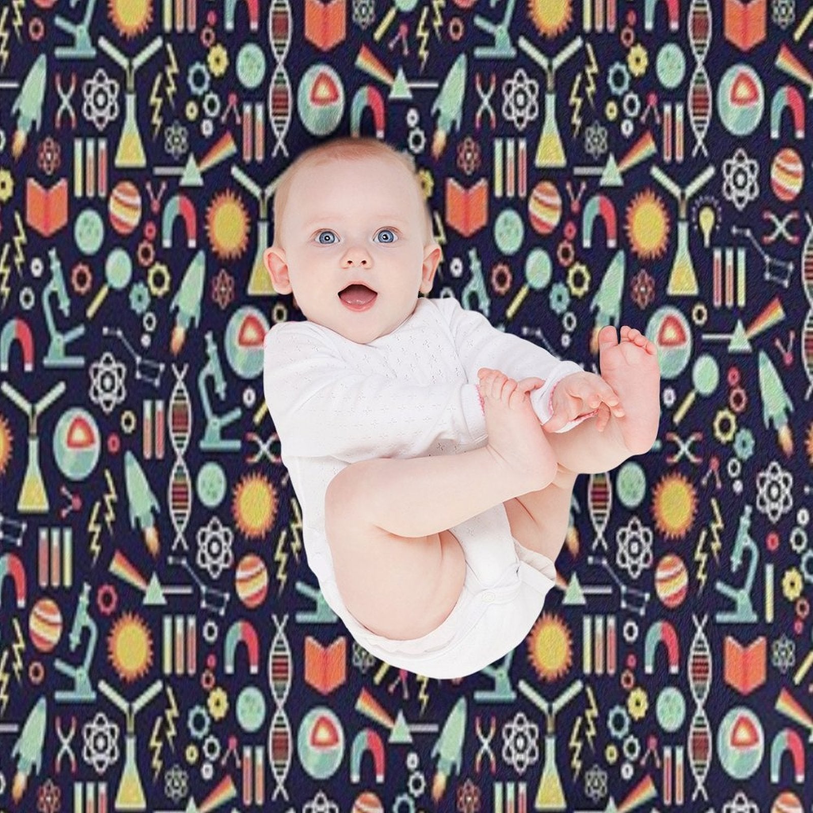 Science Studies Durable Throw Blanket