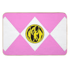 MMPR Pink Ranger With Coin  Multi-Purpose Bath Mat