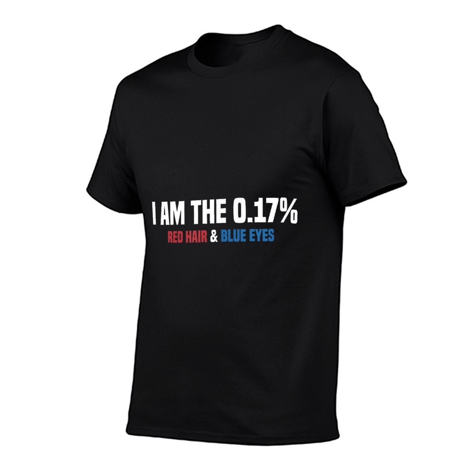 MC1R I Am The 0.17 Percent Red Hair Blue Eyes Funny Redhead  Cotton T-Shirt