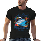 Aw Ship Its A Graduation Trip 2025 Matching Cruise Squad  Graphic-printed T-Shirt