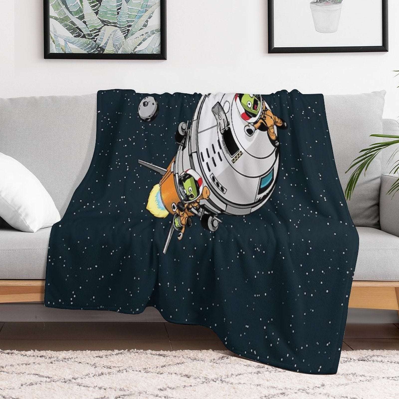 Jebbin' Plush Throw Blanket