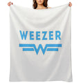 Singer Weezer Stranger Weezer in Weezer The Weezer Easy Care Throw Blanket