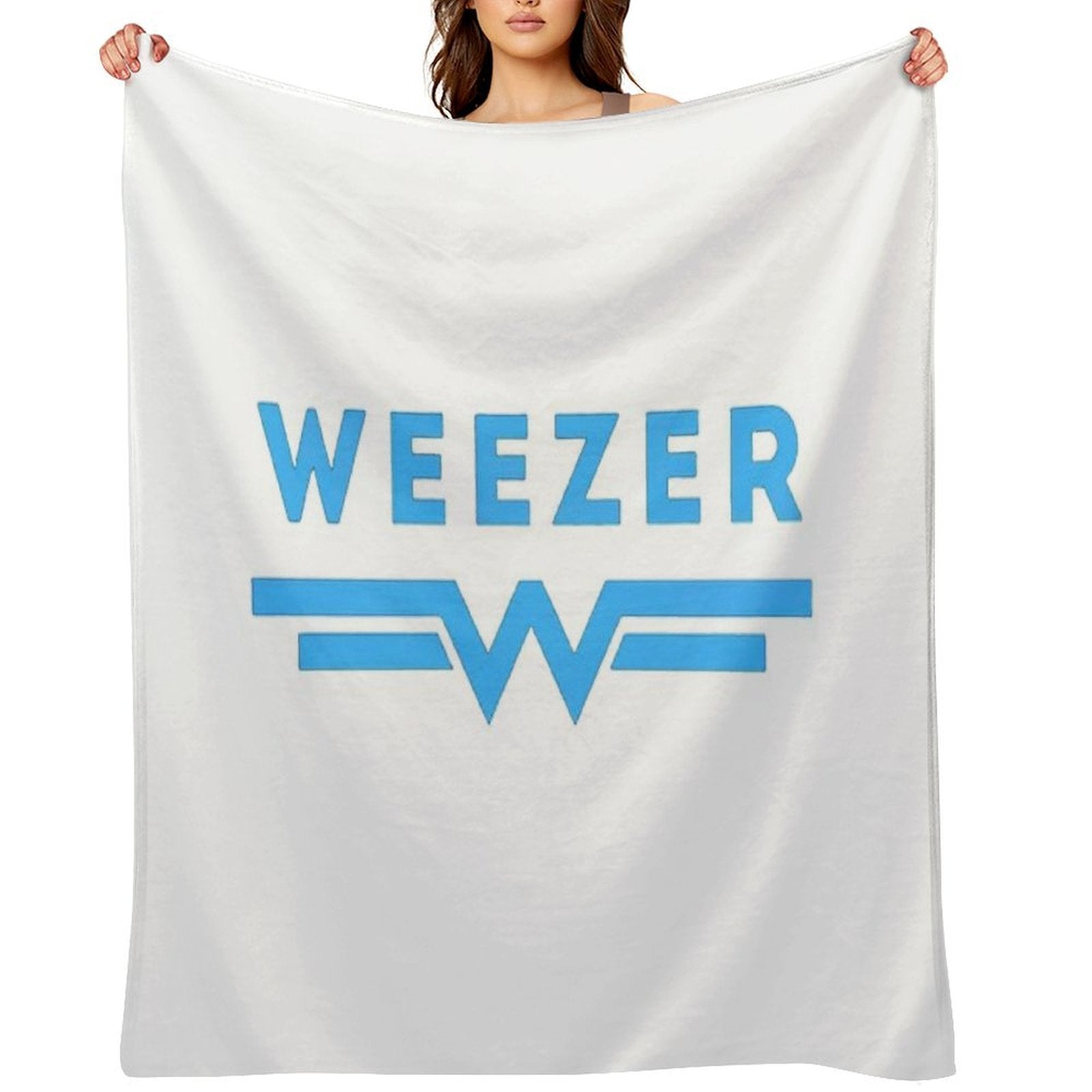 Singer Weezer Stranger Weezer in Weezer The Weezer Easy Care Throw Blanket