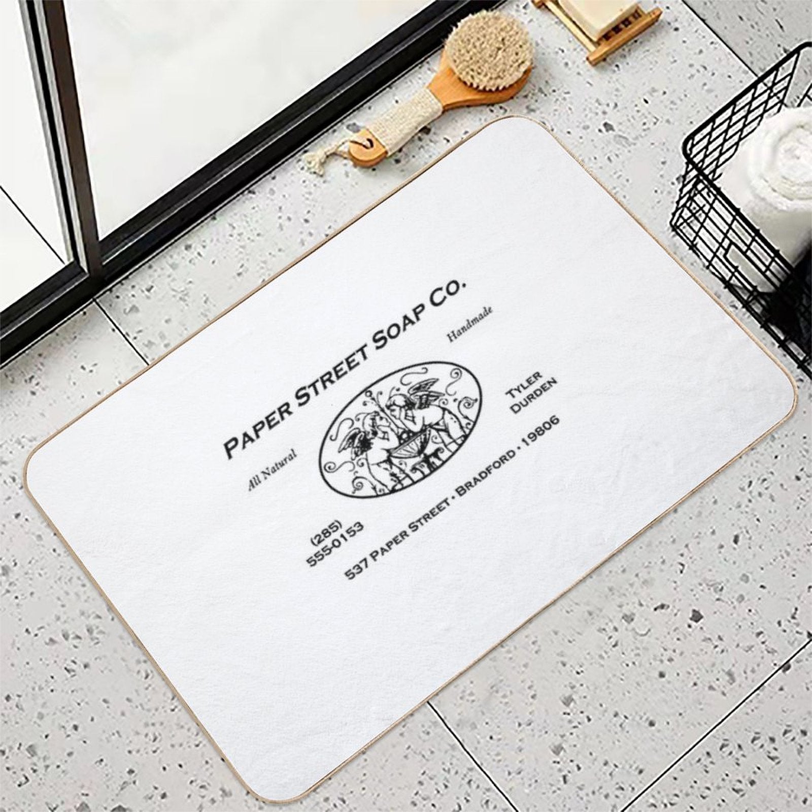 Paper Street Soap Company  Non-Slip Bath Mat