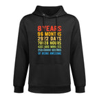 8th Birthday Gift 8 Years Old Being Awesome Shape Retention Hoodie