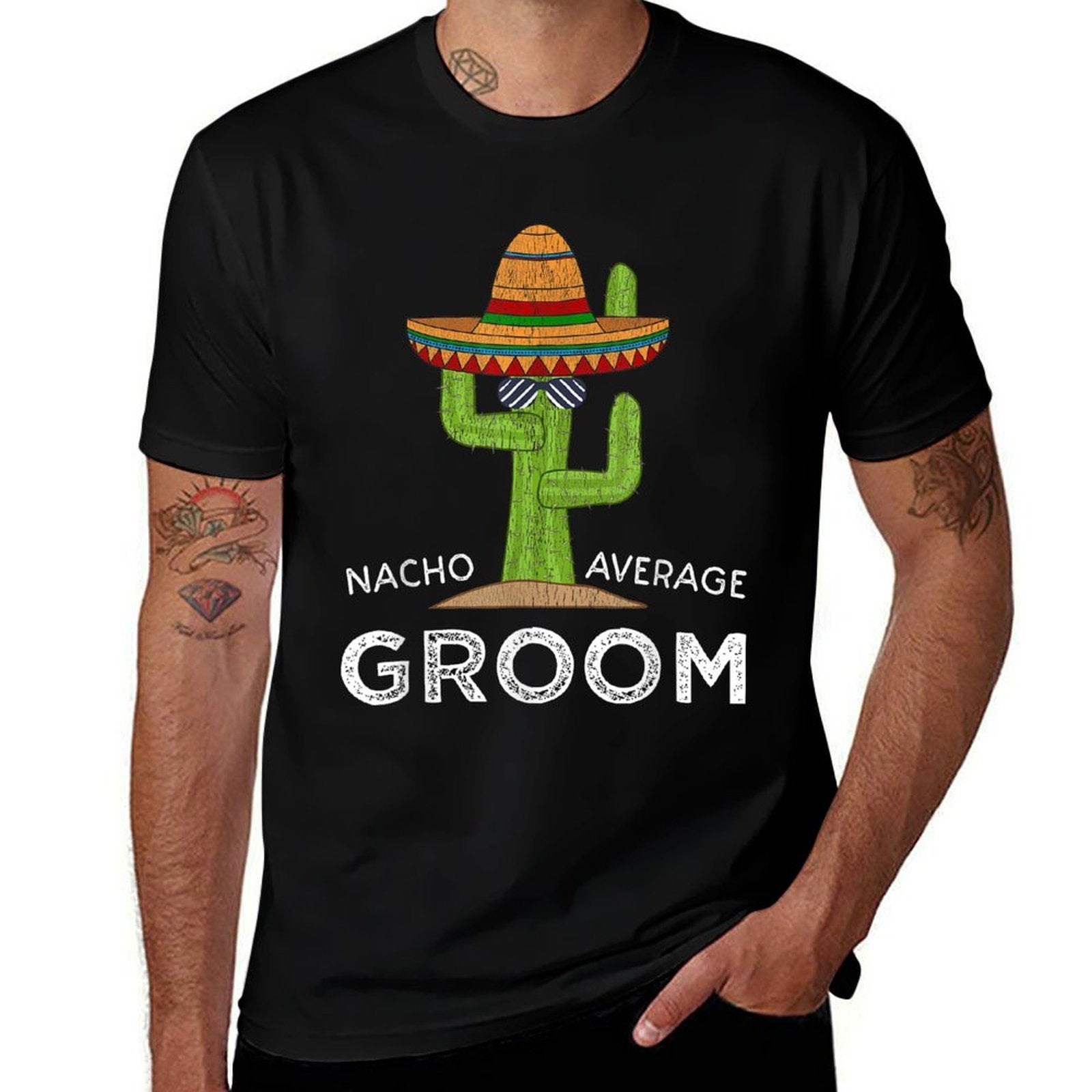 Fun Hilarious Groom Humor  Funny Saying Groom  Rolled Sleeves T-Shirt