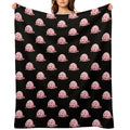 Cute Blobfish Shrink-resistant Throw Blanket