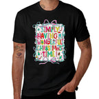 Whimsical Christmas Quote for Holiday Lovers  Fade-proof Color T-Shirt