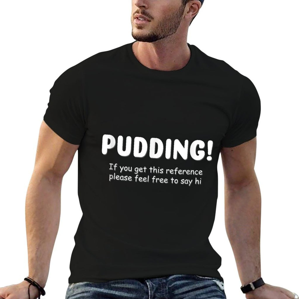 Pudding! Funny SPN  Oversized Silhouette T-Shirt
