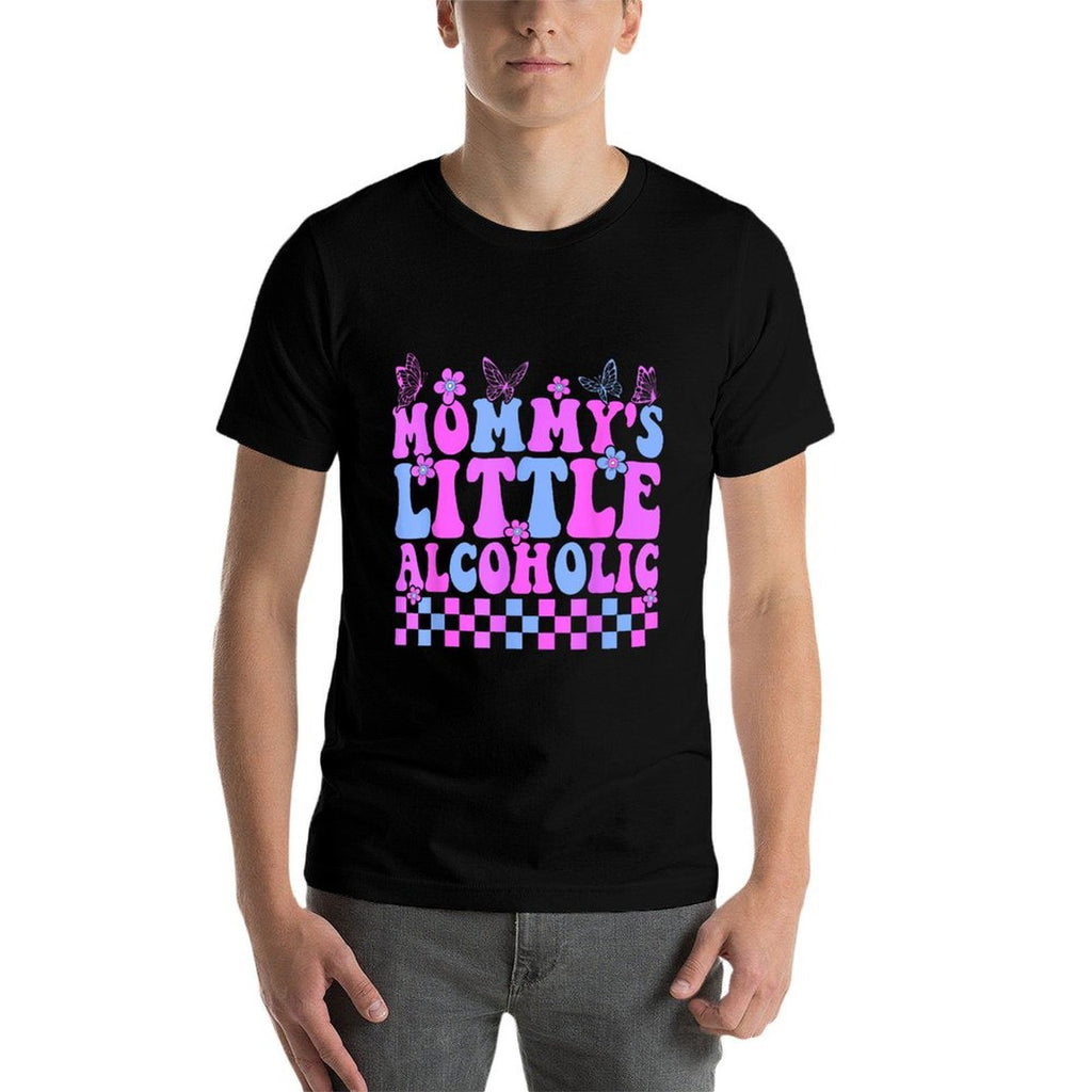 Mommys Little Alcoholic Funny  Lightweight T-Shirt