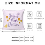 Go Live Your Dream Tangled Soft Gift Ready Throw Pillow