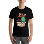 Adopt A Pet Creepy Monsters Bigfoot Mothman Cthulhu  Wrinkle-resistant T-Shirt