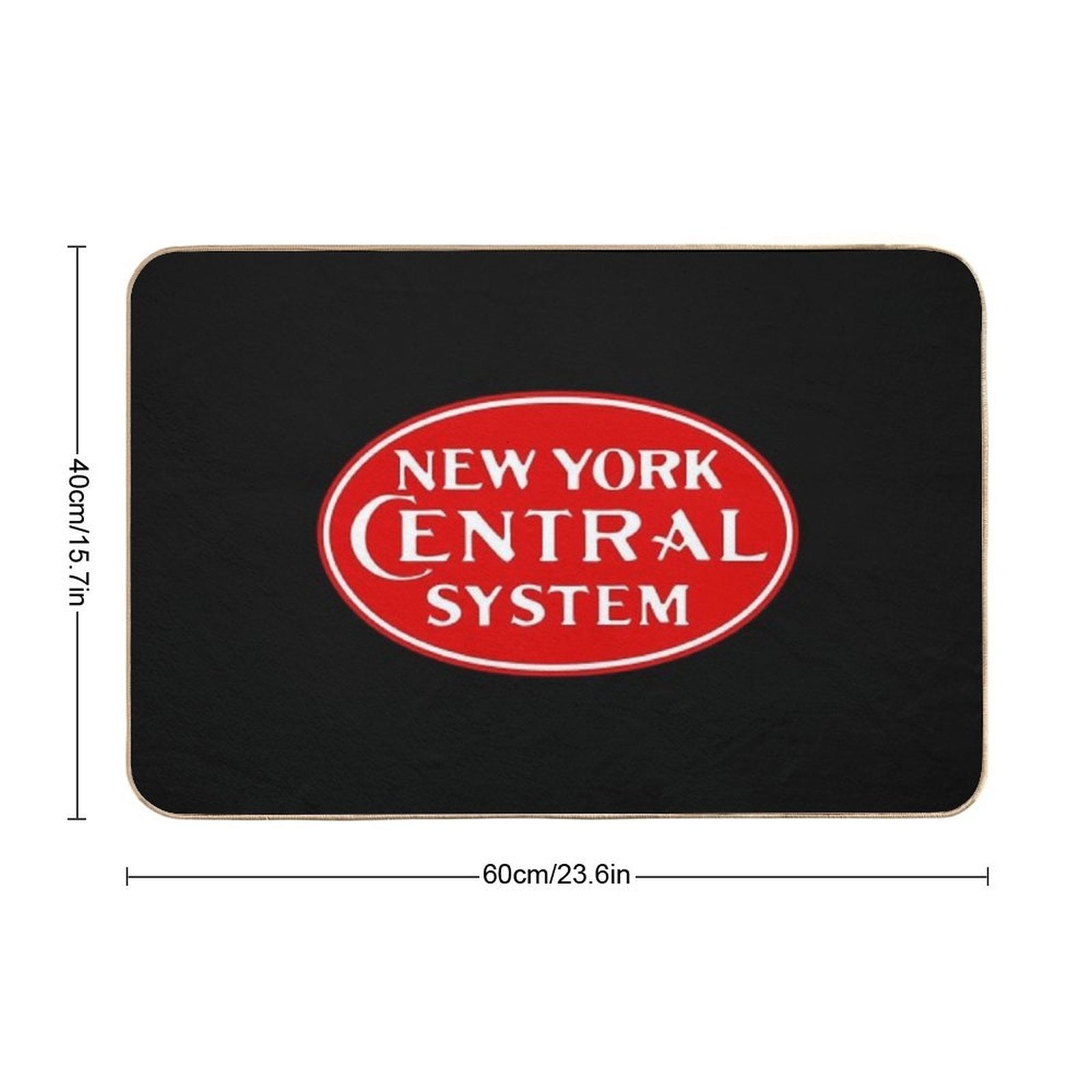 Vintage New York Central Railroad System  Long-Lasting Bath Mat
