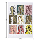 Warhol Venus Multi-functional Throw Blanket