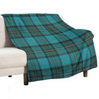 Munster Irish Tartan Plush Throw Blanket