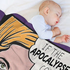 Pop Art Slayer Gift-ready Throw Blanket