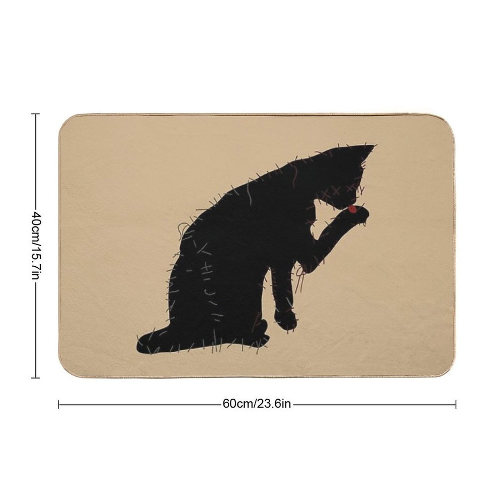 Our Flag Means Death Cat Flag Design  Versatile Bath Mat