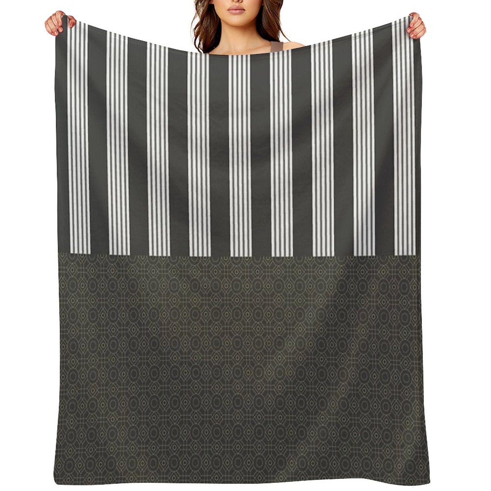 Patterns-57 Eco-conscious Throw Blanket
