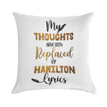 Hamilton - Musical Theater Soft Anti-Pilling Throw Pillow