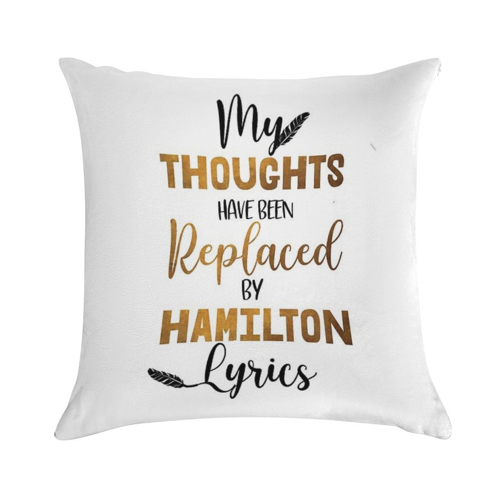 Hamilton - Musical Theater Soft Anti-Pilling Throw Pillow