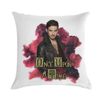 Once Upon A Time Captain Hook (Killian Jones) in Smoke Soft Anti-Pilling Throw Pillow