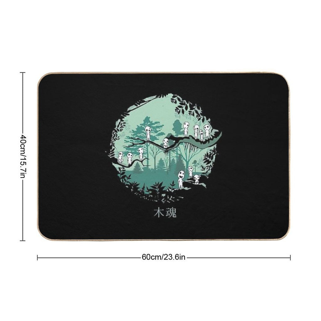 Soot Sprite  Fade-Resistant Bath Mat