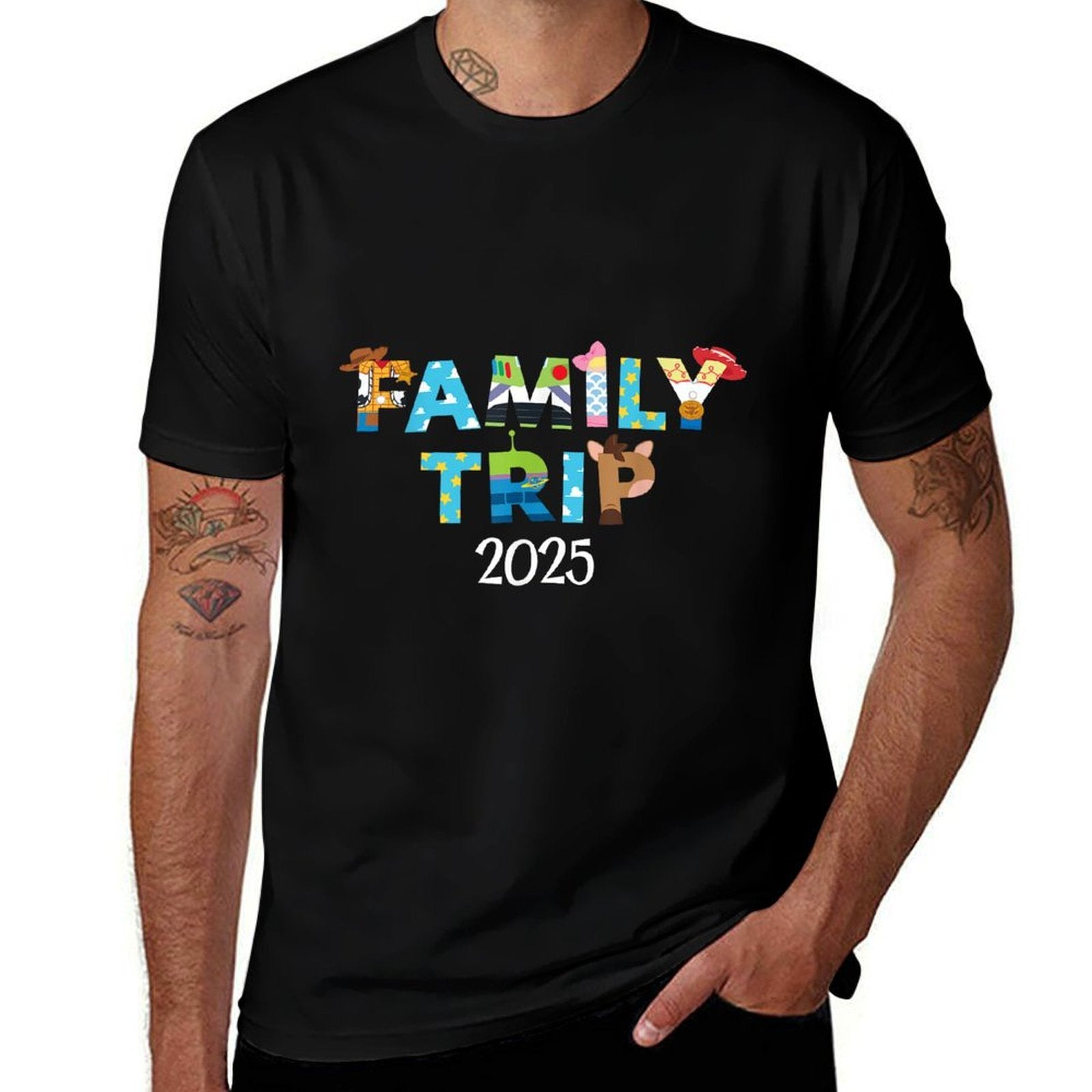 Disney And Pixars Toy Story Family Trip 2025 Vacation  Breathable T-Shirt