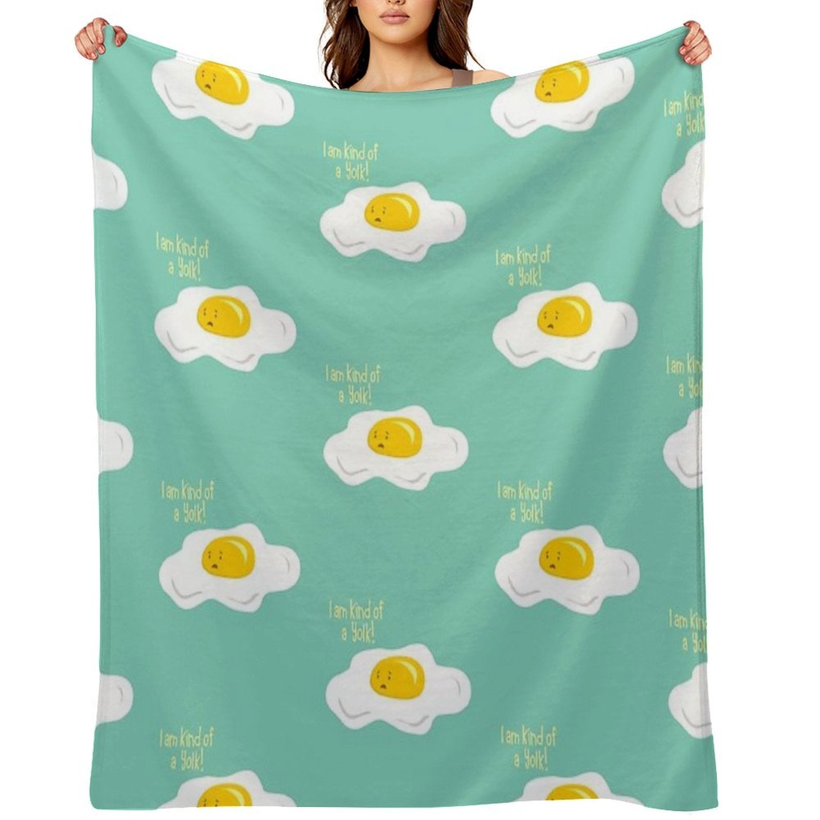 Egg-sactly! Durable Throw Blanket