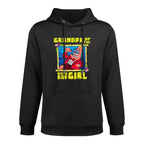 Mademark X SpongeBob SquarePants - SpongeBob Patrick Grandpa of The Birthday Girl Pop Grandad Customizable Surface Hoodie