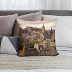 Edinburgh Morning Soft Easy Maintenance Throw Pillow