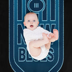 NSW State of Origin Machine-washable Throw Blanket