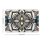 Turkish Floral Paisley Pattern  Stain-Proof Bath Mat