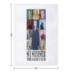 Sue Sylvester Eras Sustainable Throw Blanket