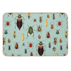Antique Pattern - Beetles And Bugs  Multi-Purpose Bath Mat