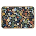 Pebbles Three Black  High-Traffic Bath Mat