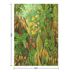 Moss - Ernst Haeckel Durable Throw Blanket