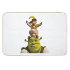 Shrek Cat Donkey 2  Odorless Bath Mat