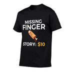 Missing Finger Prosthetic Amputation Recovery  Relaxed-fit T-Shirt