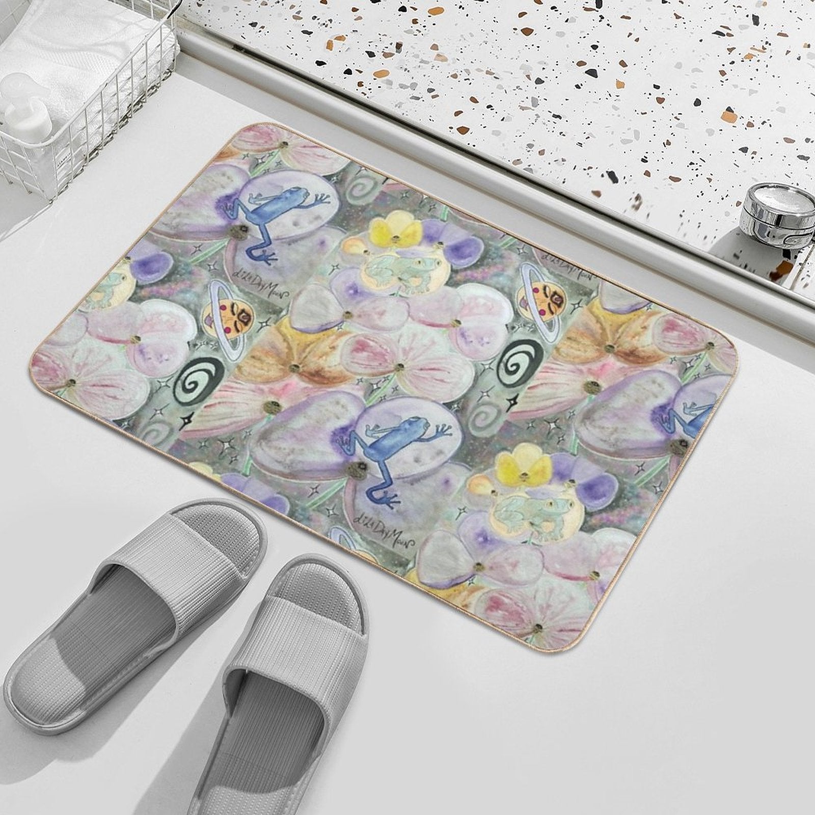 Reach For The Stars  Odorless Bath Mat