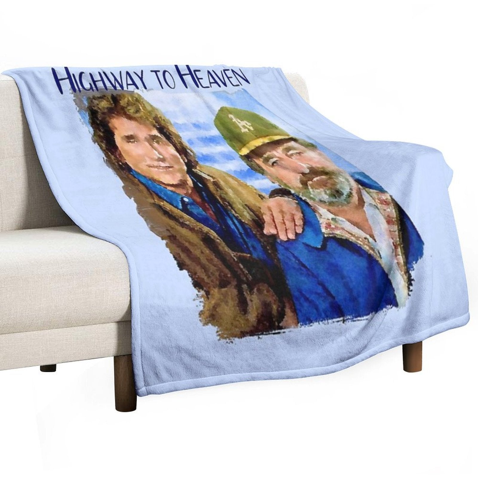 Highway to Heaven Machine-washable Throw Blanket