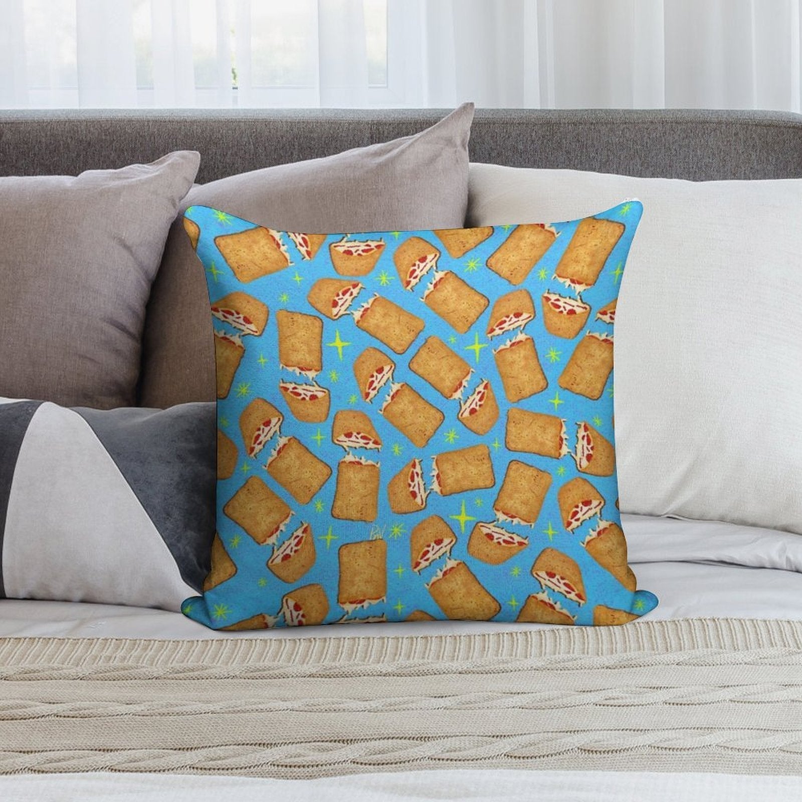 Hot Pocket Soft Style Accent Throw Pillow