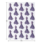 Baby Littlefoot Land Before Time Travel-friendly Throw Blanket