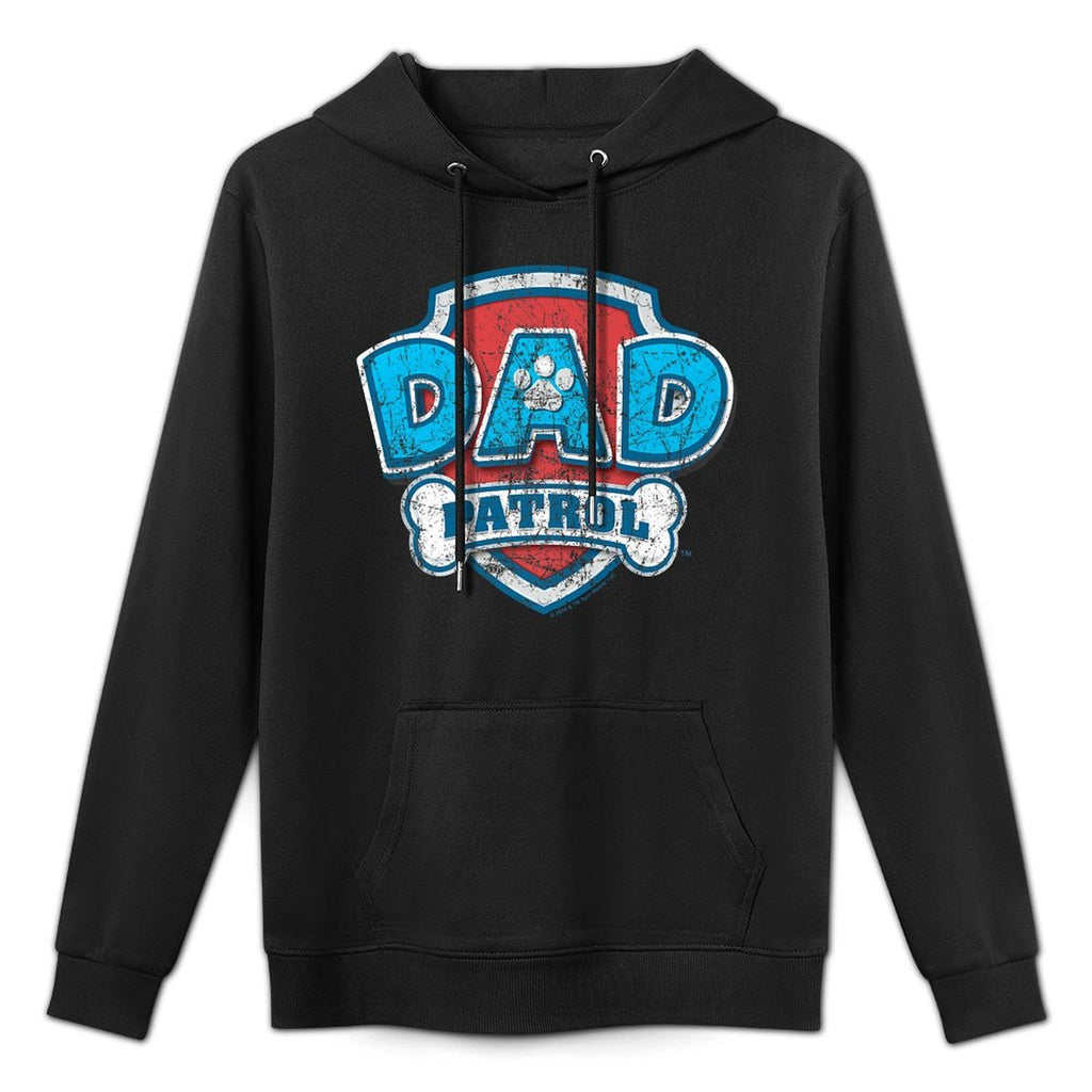 Mens Paw Patrol Father's Day Dad Patrol Premium Machine Washable Hoodie