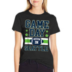 Game Day In Seattle Football Fans Season Trend Gift  Affordable Price T-Shirt